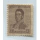 ARGENTINA 1918 GJ 459a ESTAMPILLA DOBLE IMPRESIÓN 1 INVERTIDA NUEVA MINT U$ 37,50